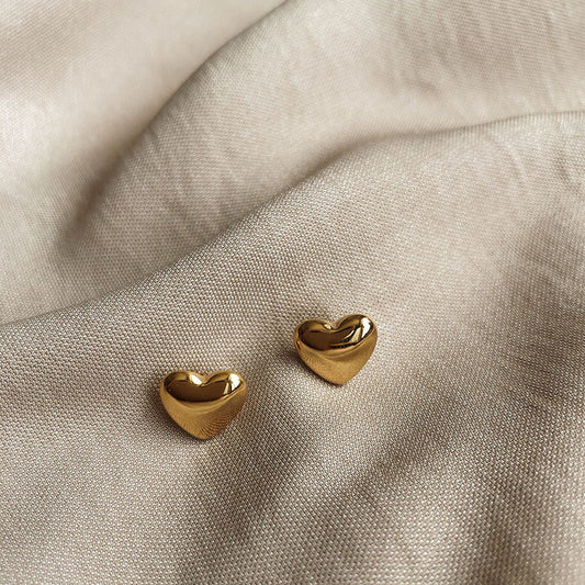 Mini Heart Studs